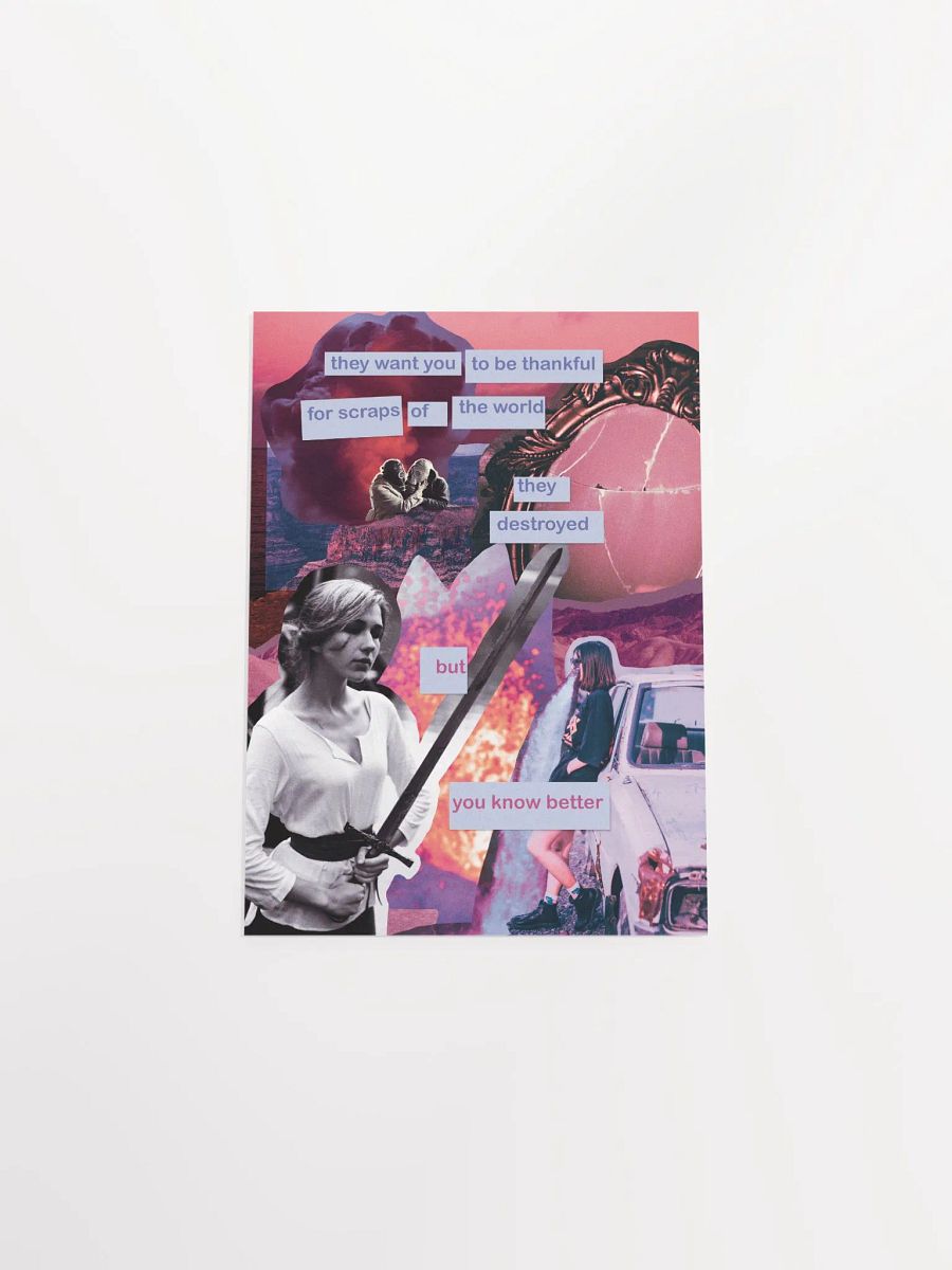 You Know Better Art Print product image (32)
