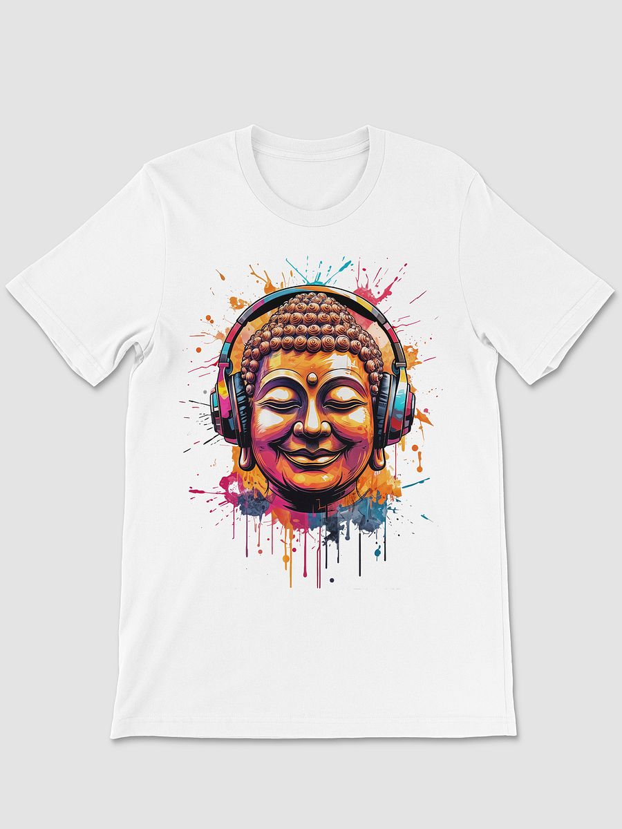 Buddha Headphones T-shirt product image (1)