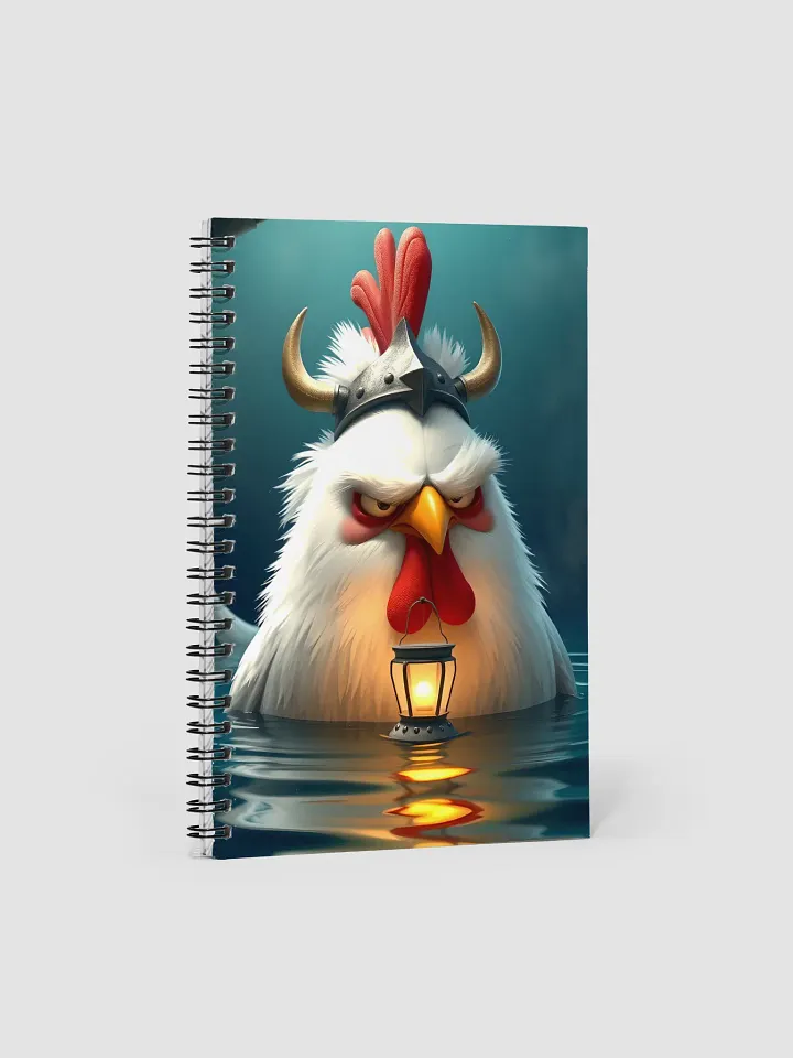 The Battle Chicken Spiral Notebook product image (2)