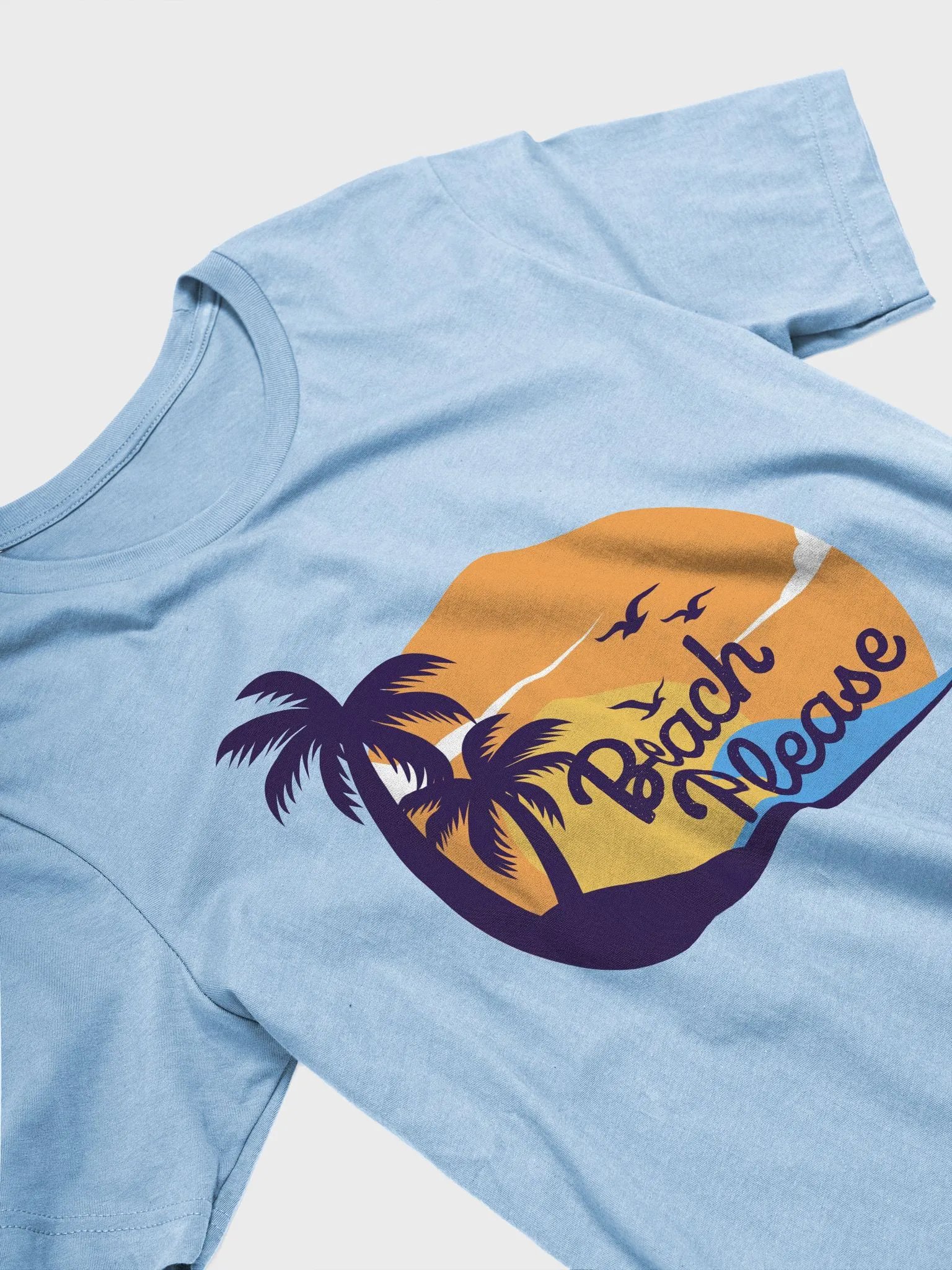 Beach Please Quote T-Shirt product image (3)