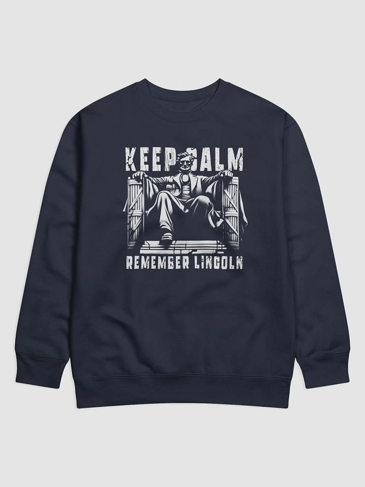 Contemplative Lincoln Premium Sweatshirt product image (4)