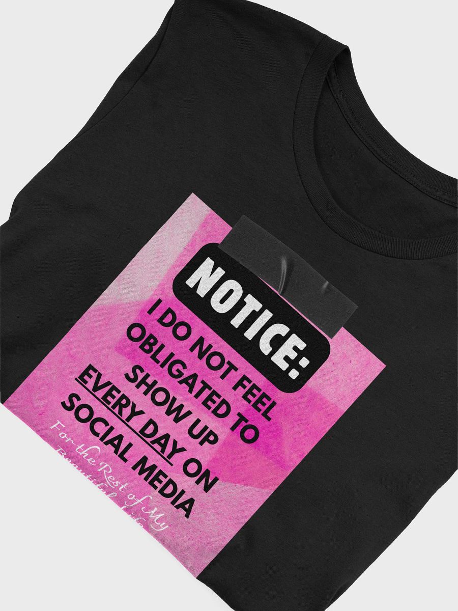 Not Seeing it For Social Media T Shirt product image (10)