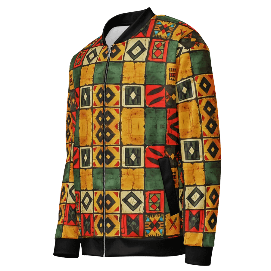 African Tribal Fusion All-Over Bomber Jacket product image (7)
