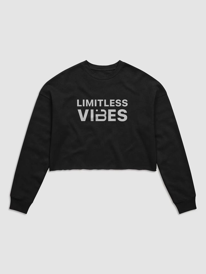 BUIII Limitless Vibes Women's Fleece Crop Sweatshirt product image (1)