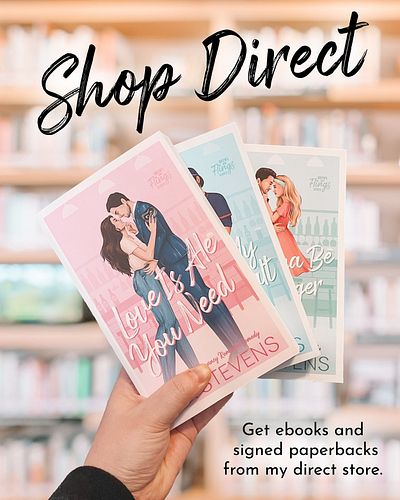 Did you I have a direct shop where you can get e-books and signed paperbacks? I also have merch available!

http://shop.autho...
