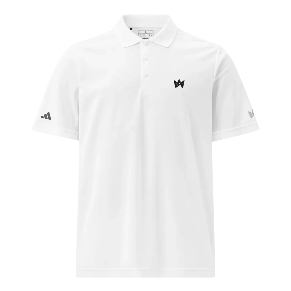 CSG x Adidas Sport Polo Shirt - (Unisex) White product image (1)