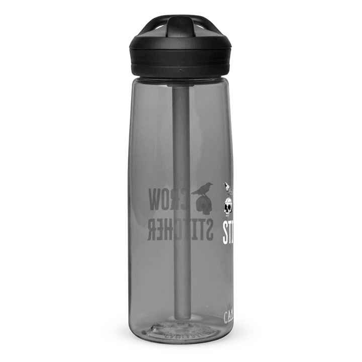 Crow Stitcher Skull & Crow Water Bottle product image (2)
