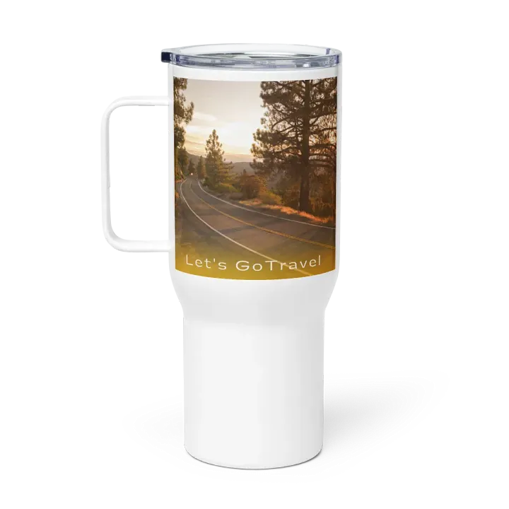 Let's Travel Travel Mug product image (1)