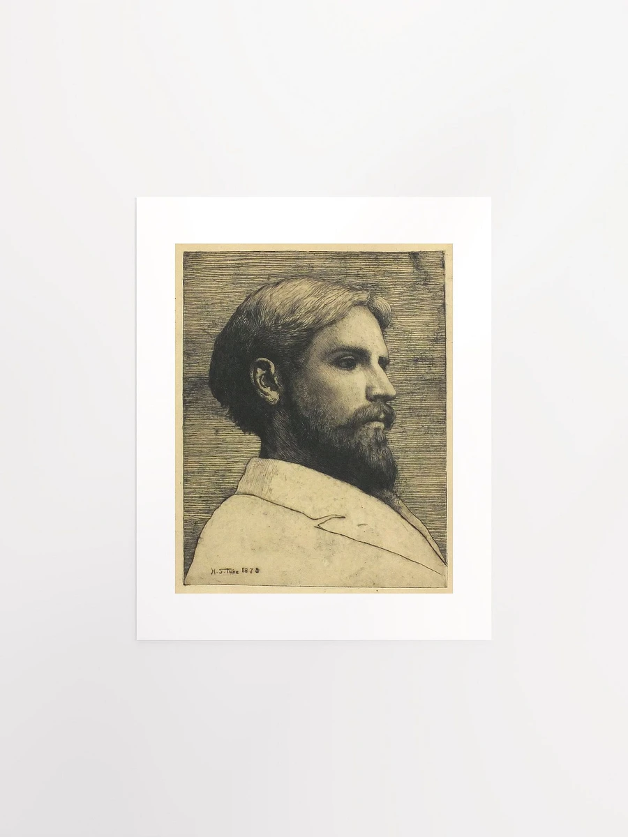 Portrait of Willie Tuke by Henry Scott Tuke (1870s) - Print product image (1)