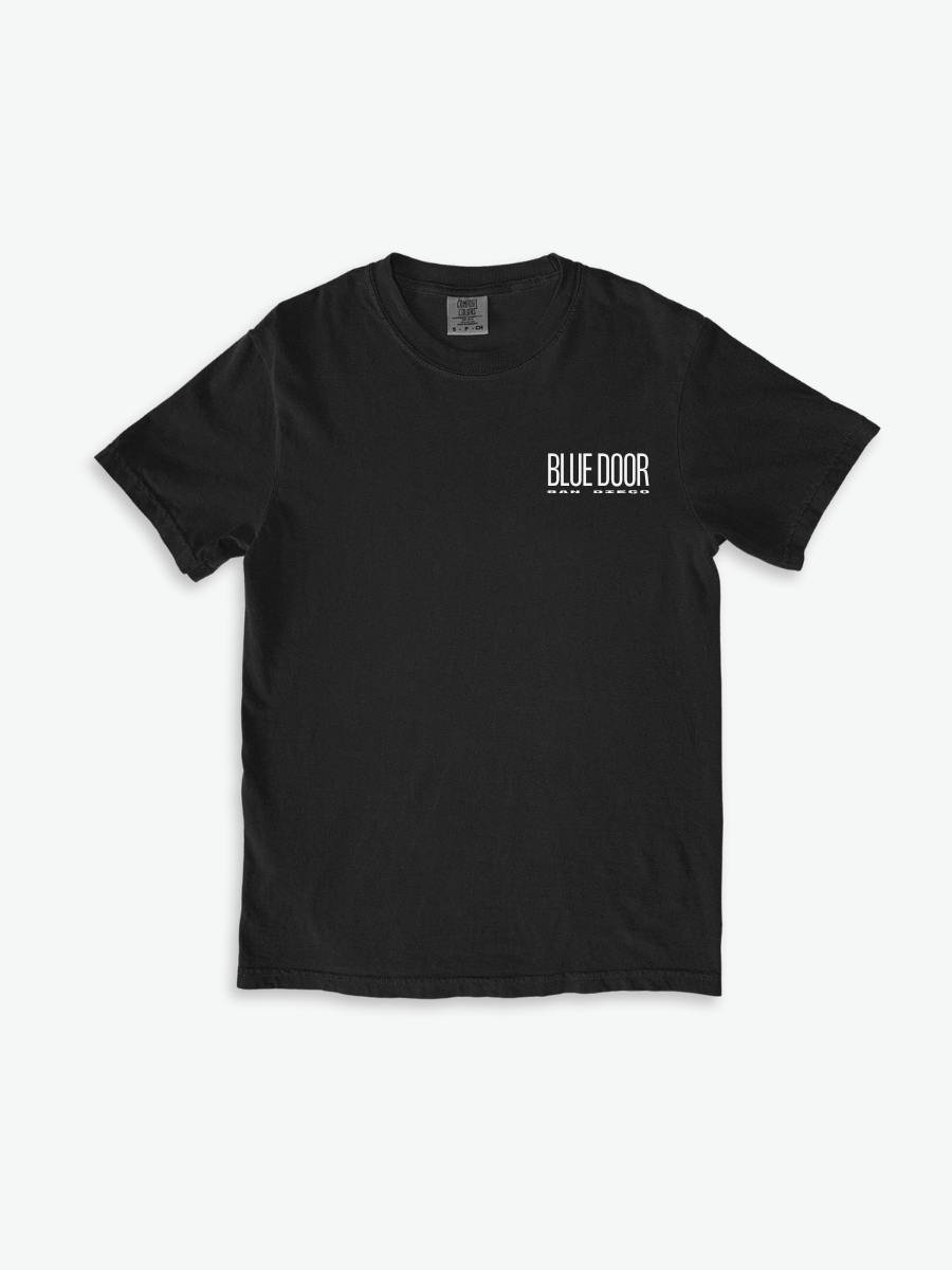 Blue Door THIS IS YOUR LIFE Tee Shirt - 90 Year Diamond Star Design - Blue Door Life Philosophy Collection - Soft-Washed Garment-Dyed Fabric - San Diego Made product image (2)