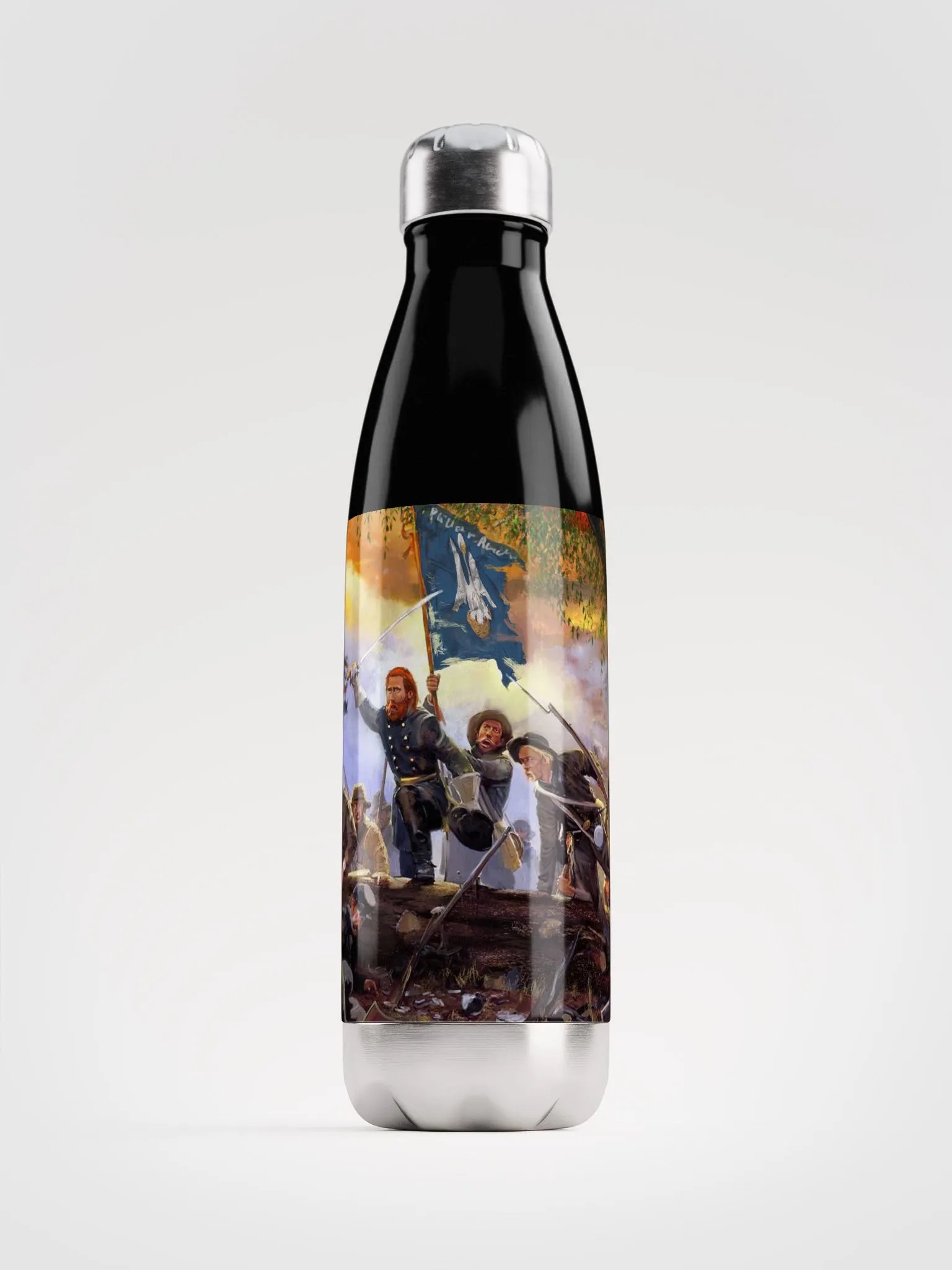 7th LA Pelican Regiment Stainless Steel Bottle product image (1)