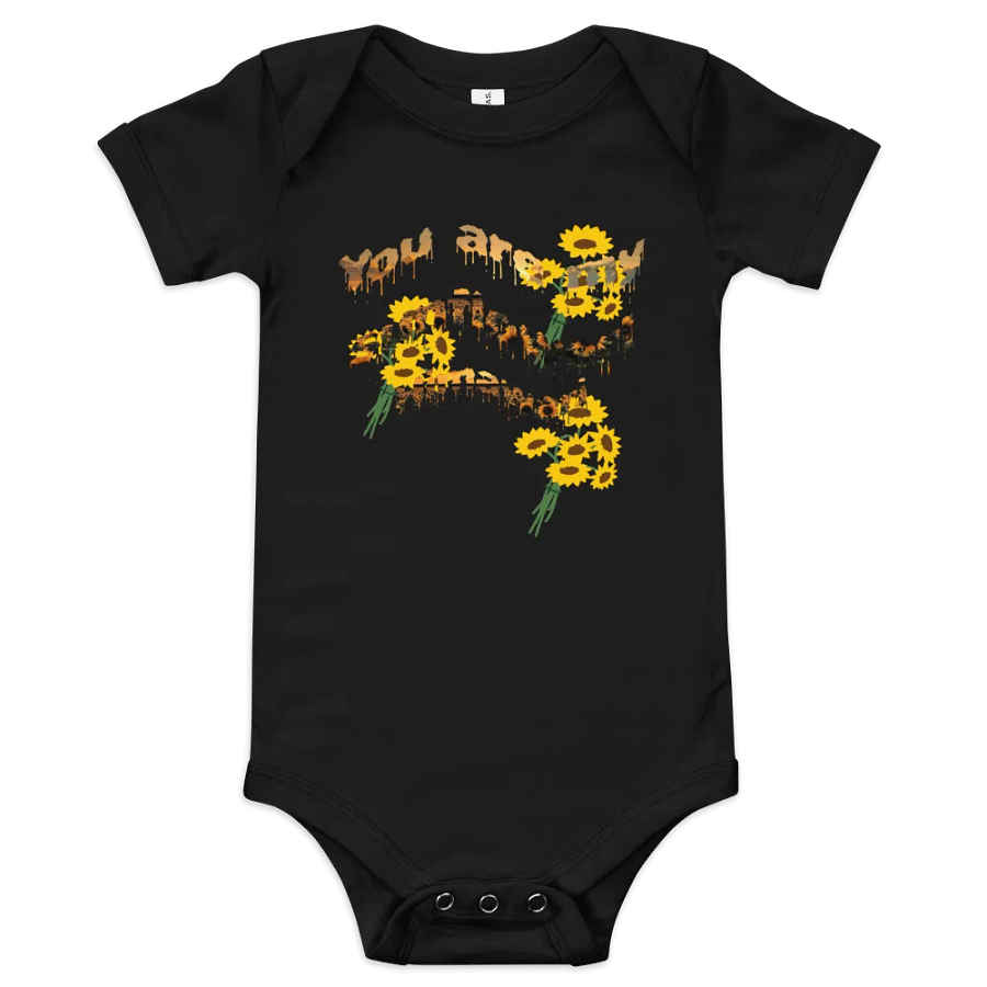 Sunflower Serenade Baby Onesie product image (1)