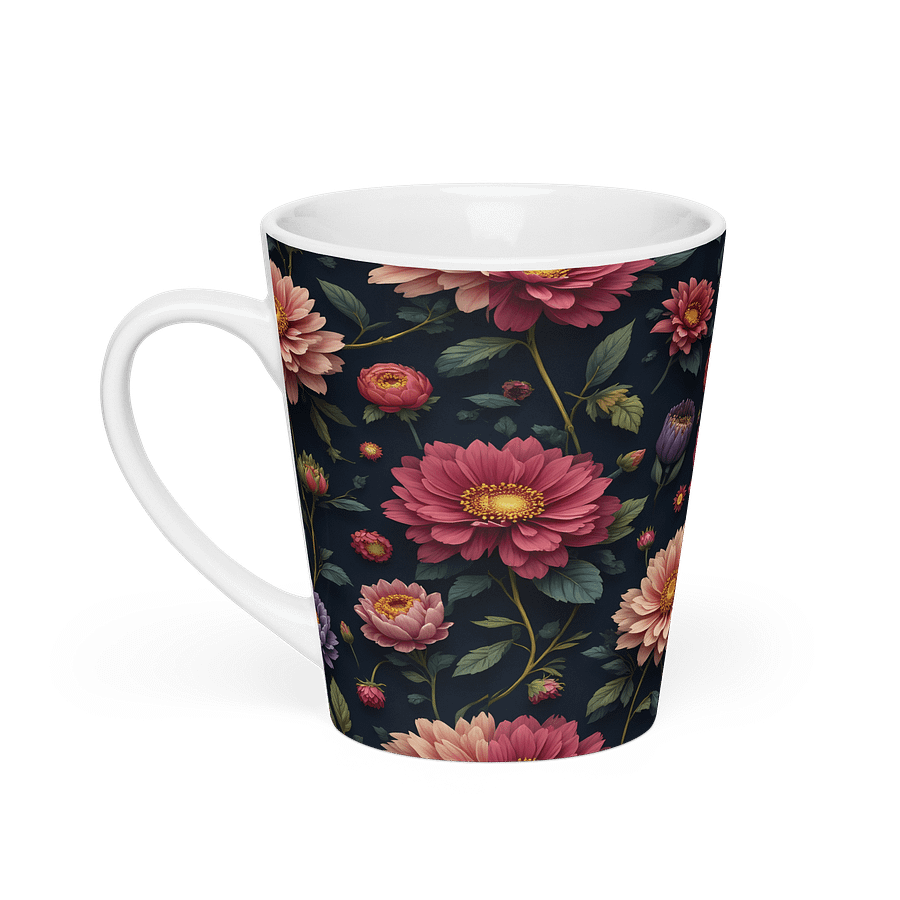 Floral Coffee Mug – Pink Blossom Ceramic Latte Cup for Kitchen & Dining Décor product image (1)