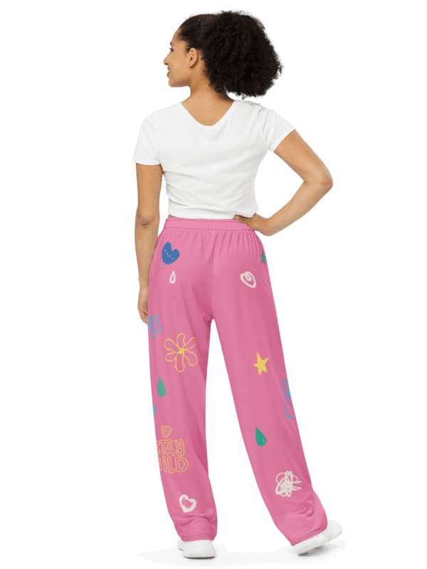 WLS Pink Trousers with print product image (5)