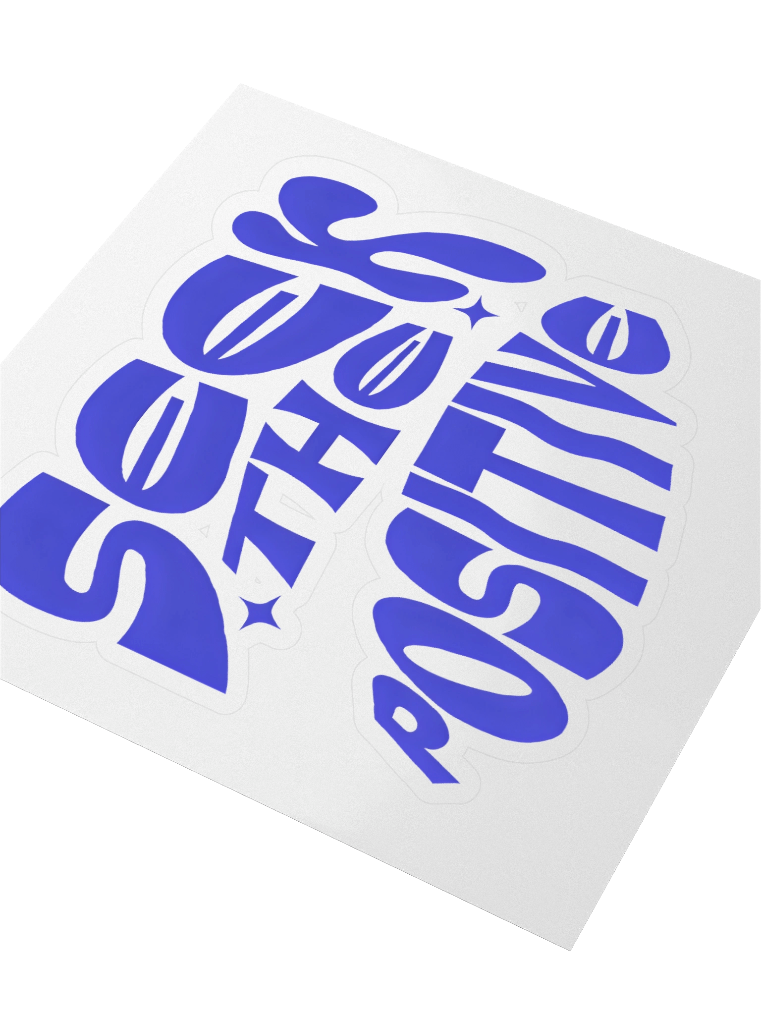 Seek The Positive Kiss Cut Sticker product image (3)