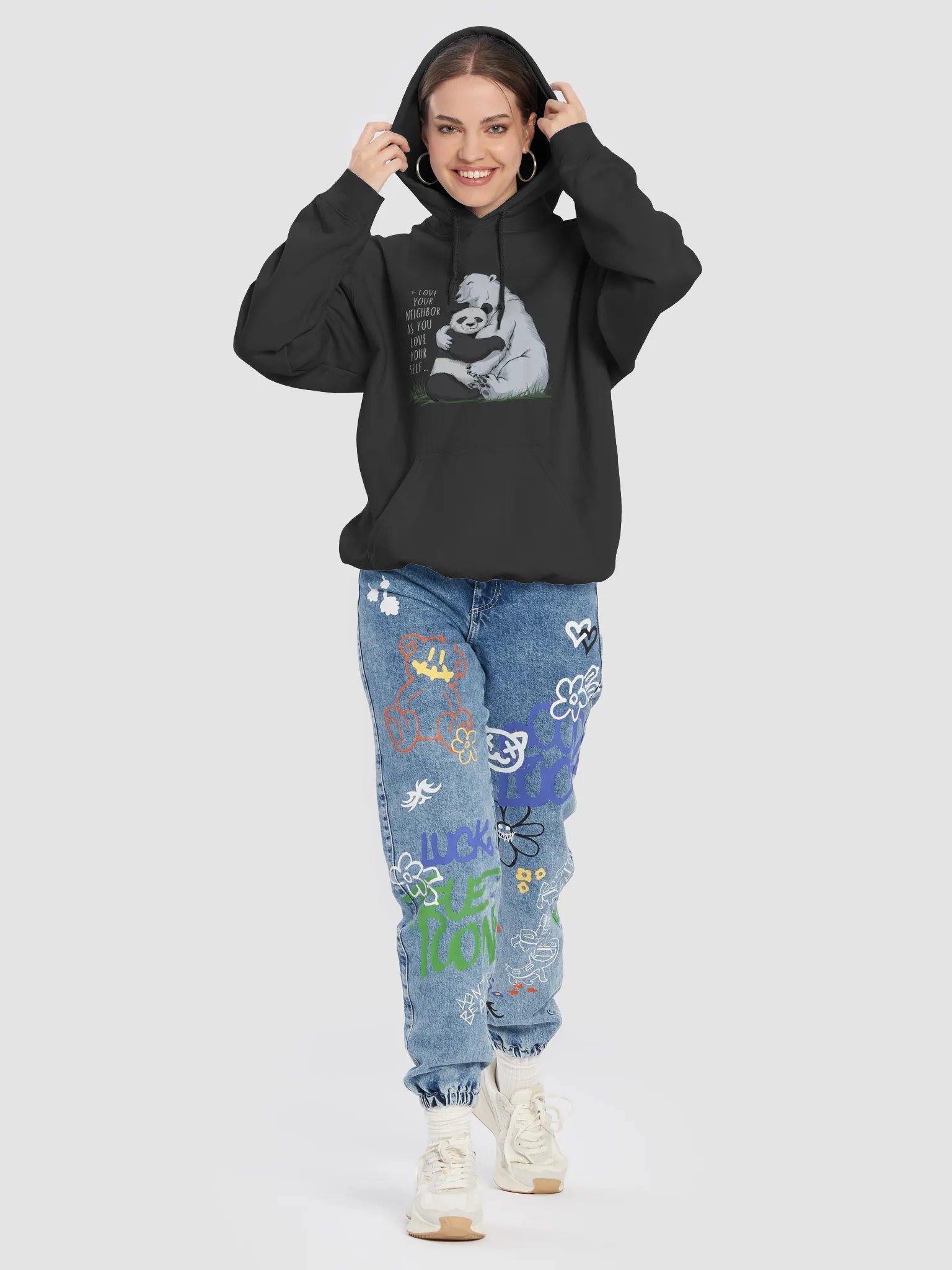 Love Your Neighbor Classic Hoodie product image (8)