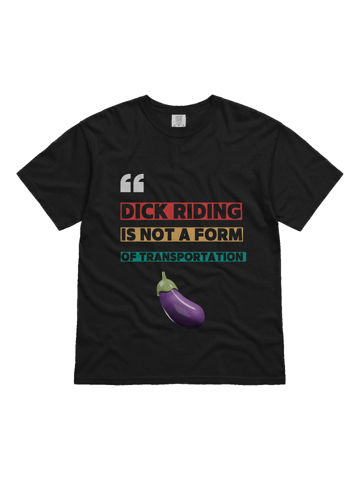 D Riding Is Not A Form Of Transportation Shirt product image (1)