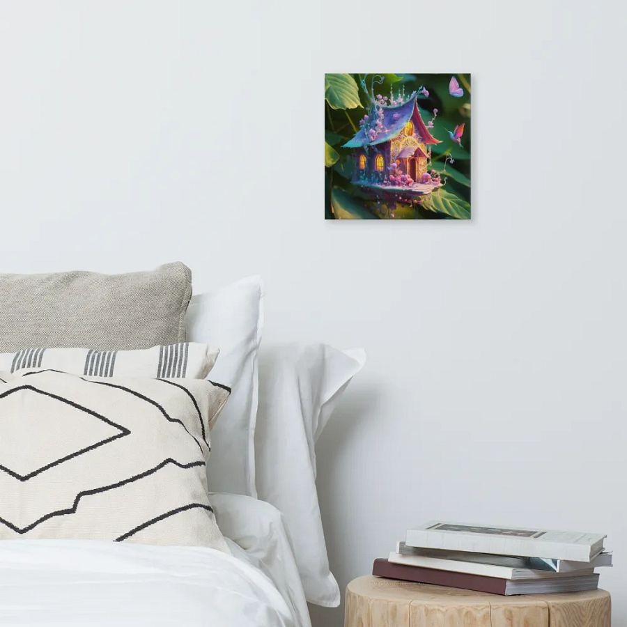 Watercolour Fairy House Art - v1 product image (6)