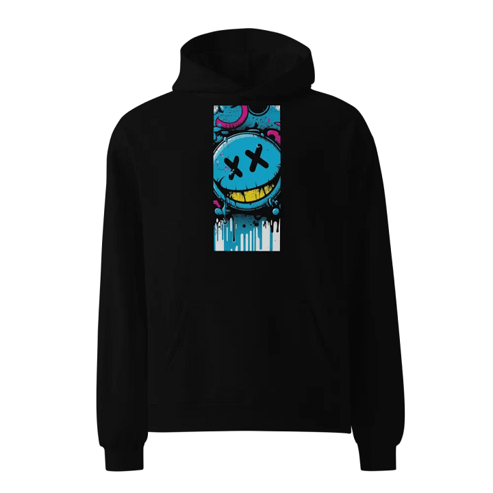 Graffiti Grin Oversized Hoodie product image (1)