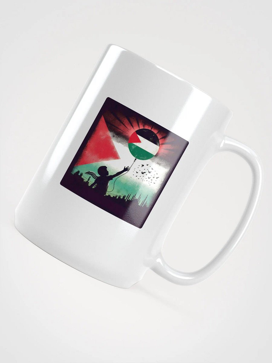 Hopeful Palestine Mug | free palestina product image (4)