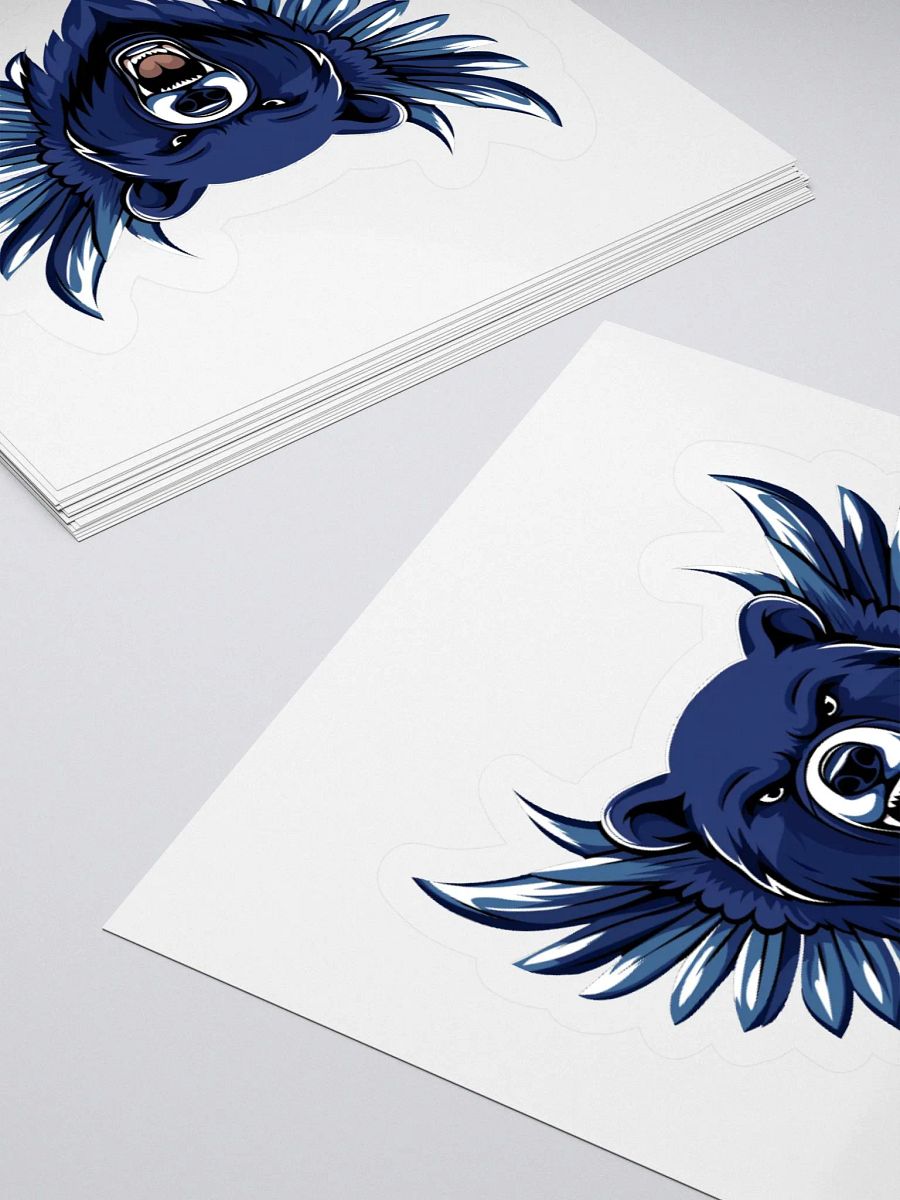 Chicago North Bearhawk Kiss Cut Sticker product image (10)