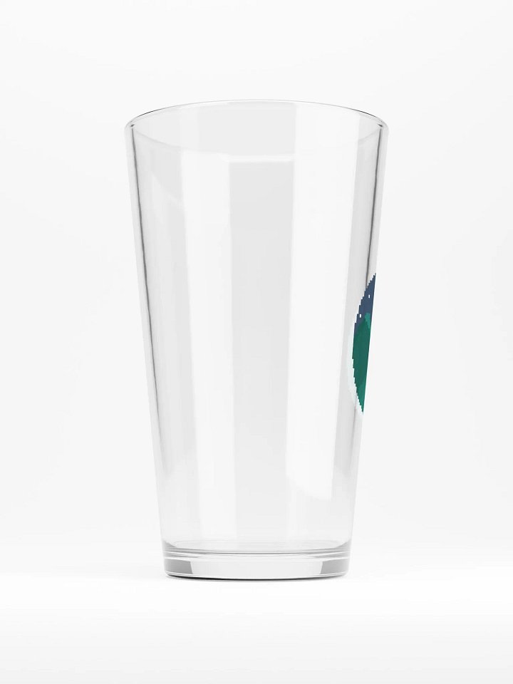 Mountain Harbingerofbeth Logo Pint Glass designed by Cassafrassarole product image (2)