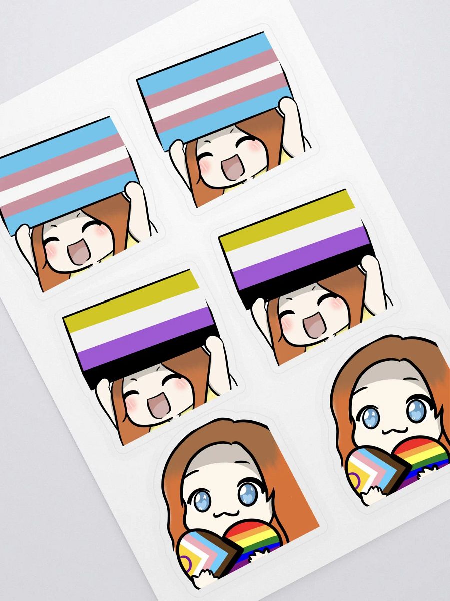 Eliza Pride Sticker Sheet product image (1)