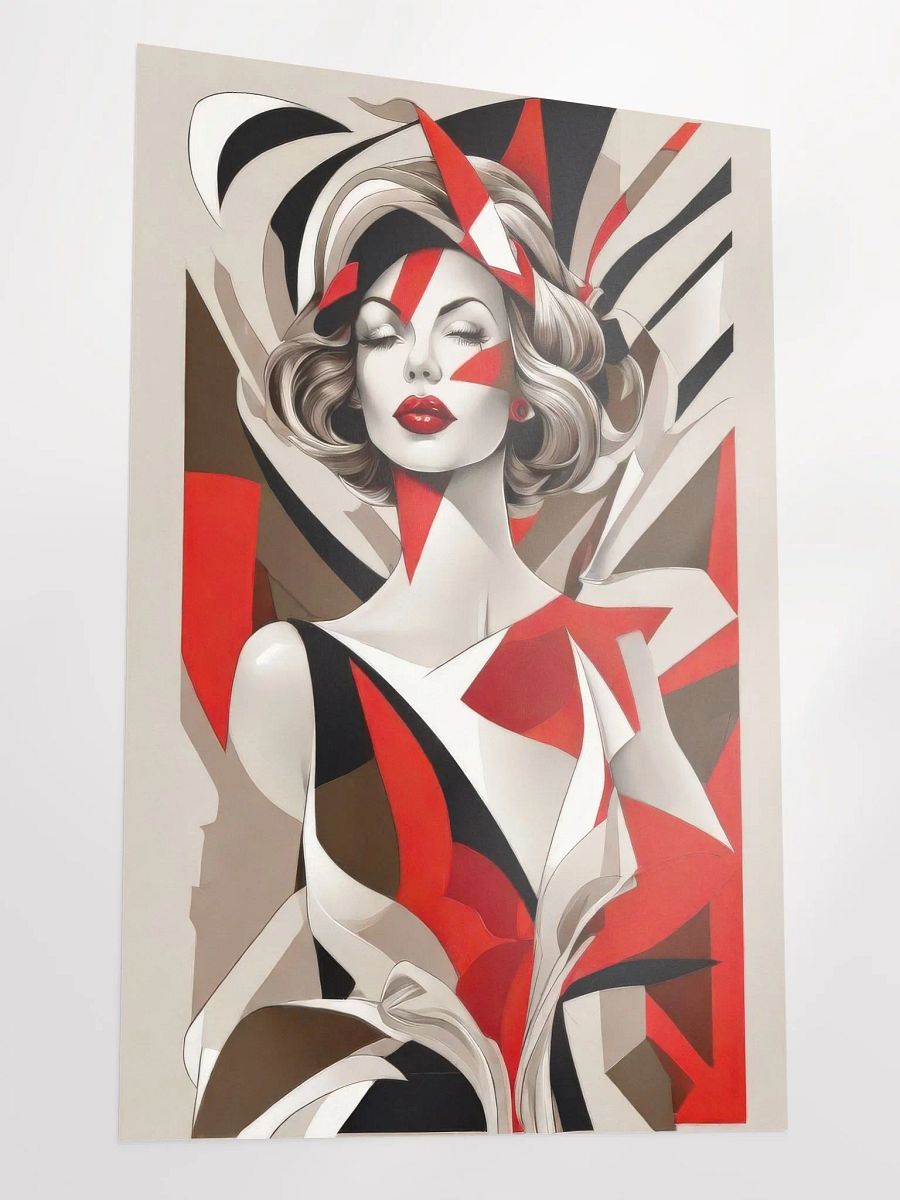Red Woman - Poster - Large 24x36 Inches product image (3)