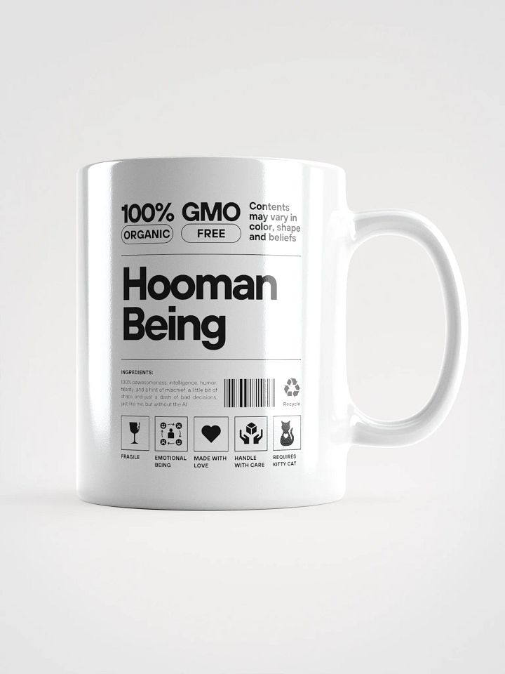Hooman Being White Mug product image (1)