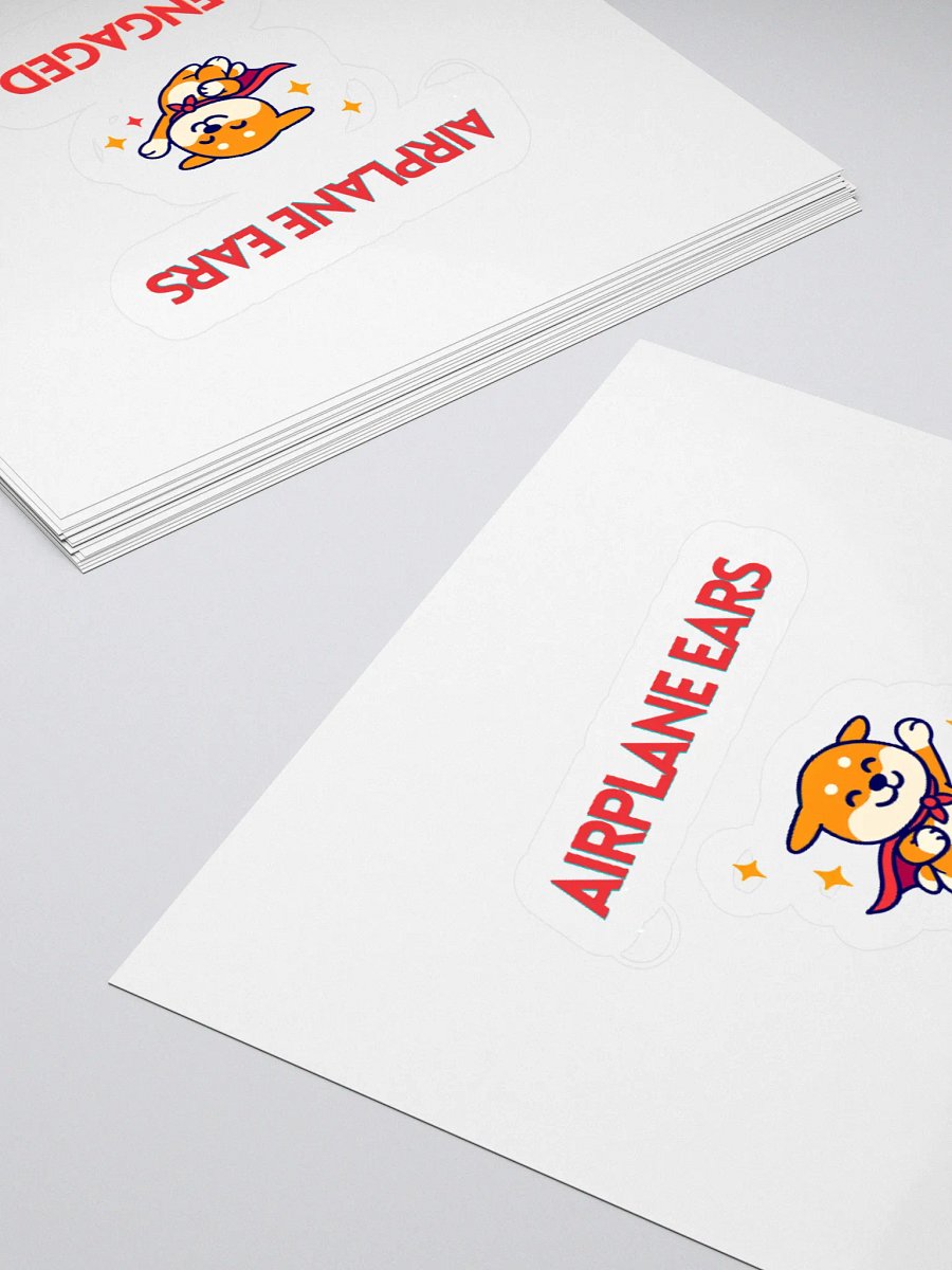Airplane Ears Kiss Cut Stickers product image (12)