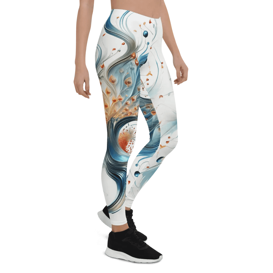 Peacock Art Leggings product image (7)