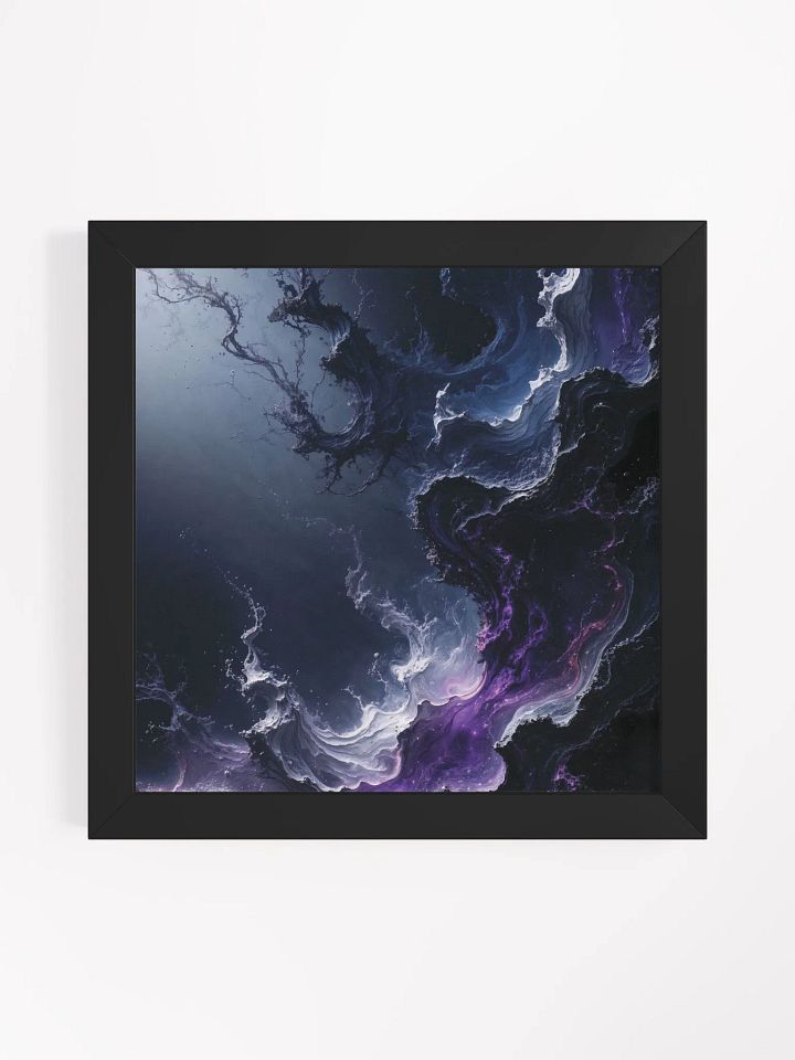 Abstract Swirls Framed Print product image (2)