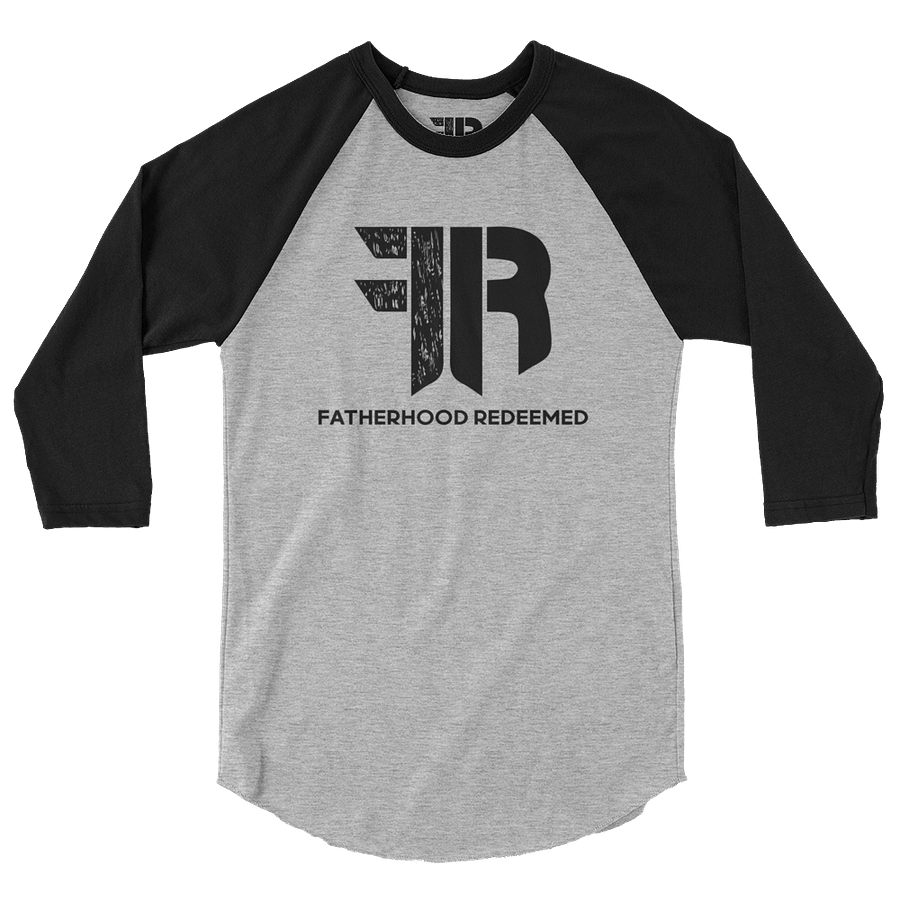 FR CORE LOGO BASEBALL TEE (GRAY/BLACK) product image (2)