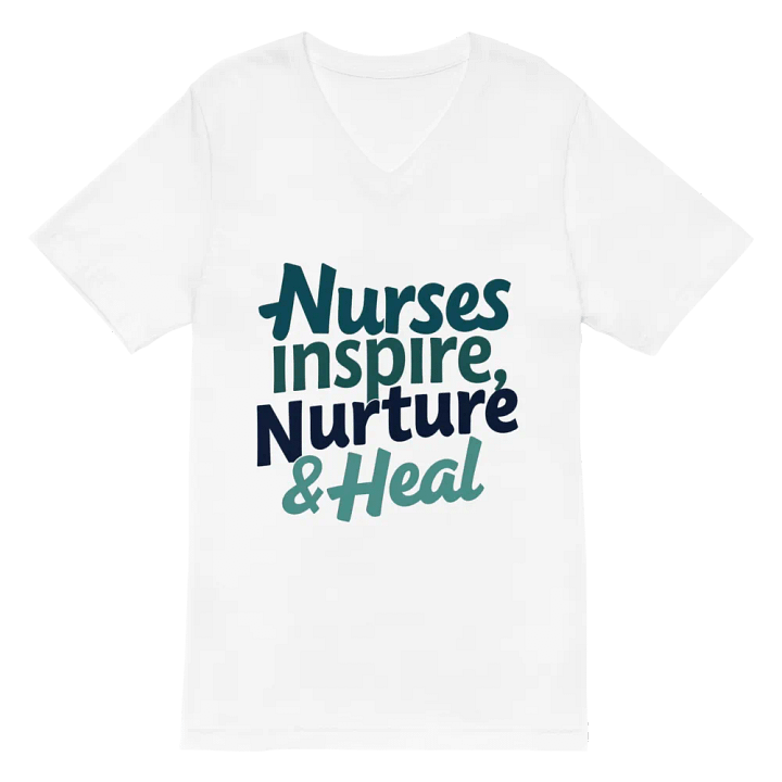 Nurse-Inspired V-Neck Tee product image (2)