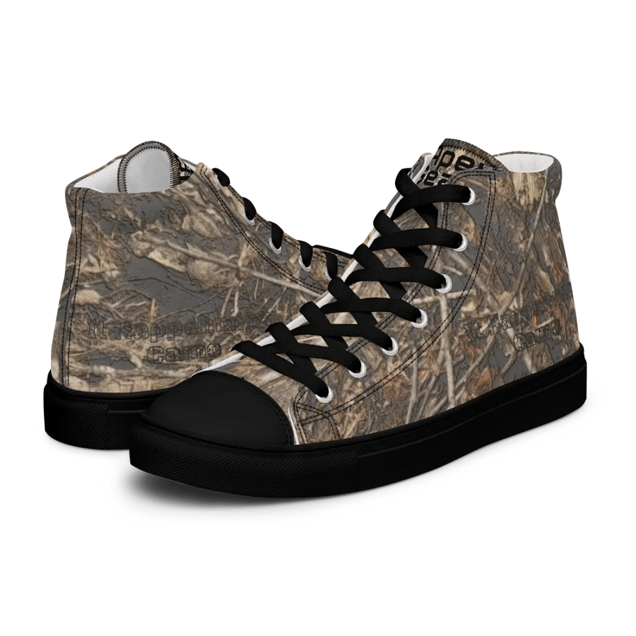 Men's High Top Canvas Shoes - Dead Split - It Happennnns Camo product image (10)