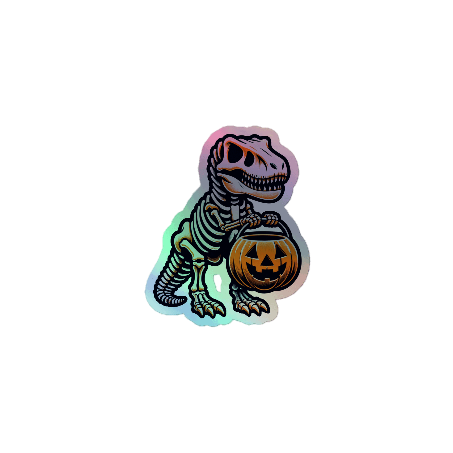 Spookysaurus Rex Holographic Sticker product image (1)