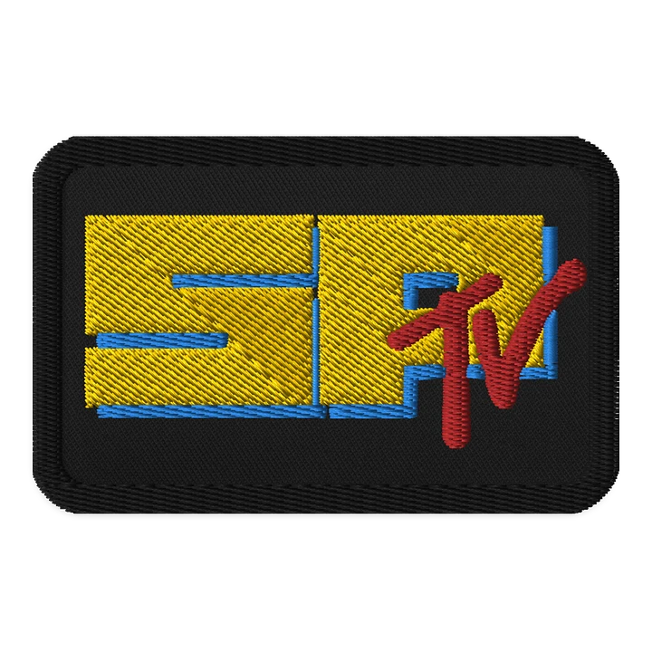 SP TV Embroidered Patch - Rectangle product image (1)