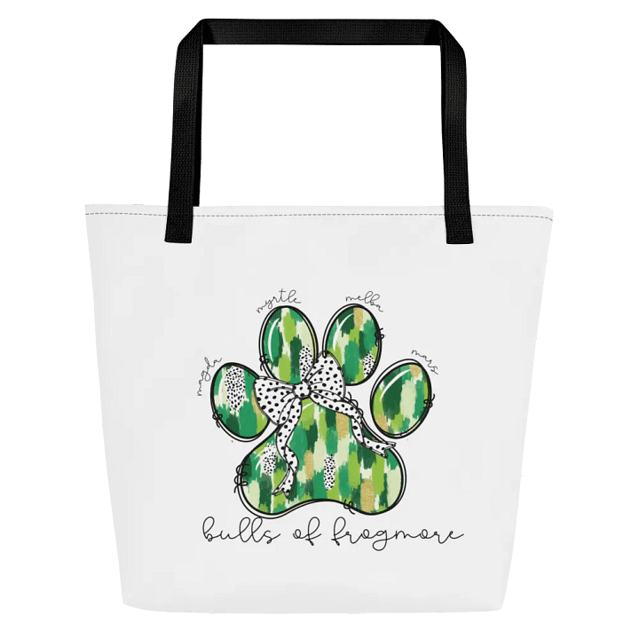 Bulls of Frogmore Paw Print Tote product image (1)