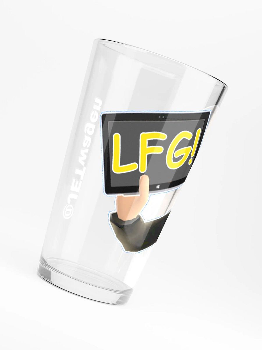 LFG Emote - Pint Glass product image (6)