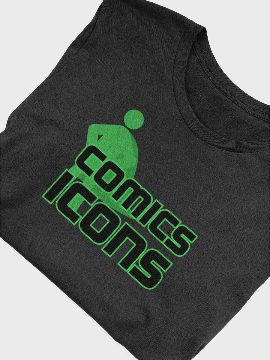 Comics Icons Black On Green Logo Tee product image (55)
