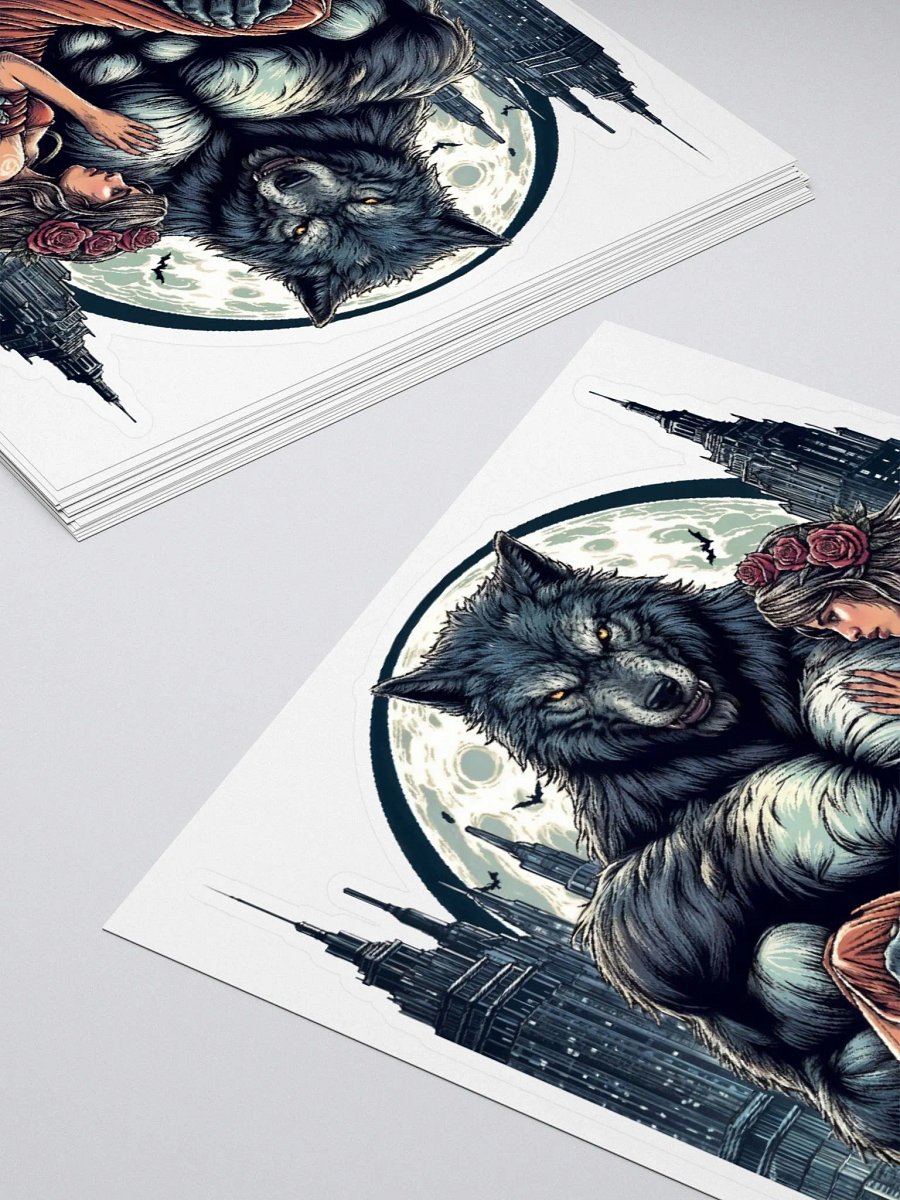 Urban Wolf Protector -Sticker product image (4)