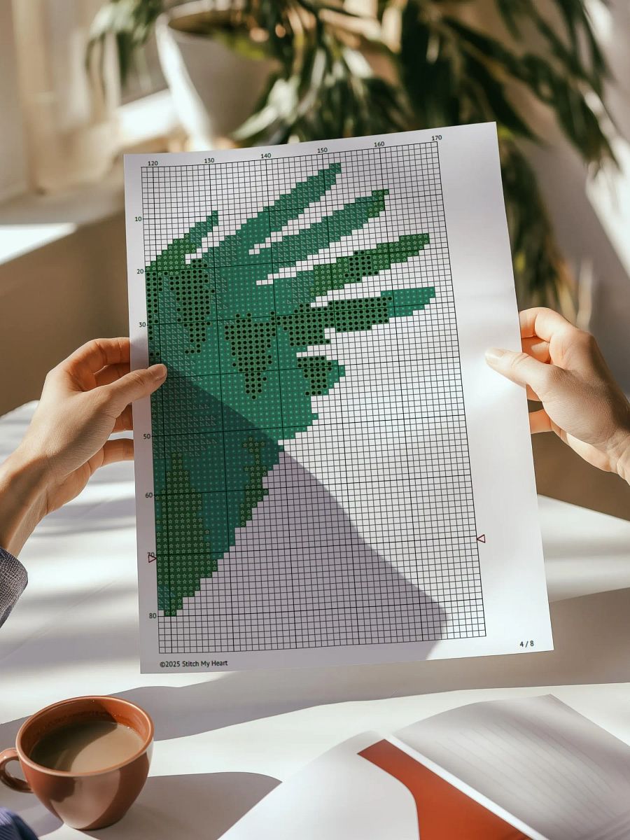 Green Eagle Tree Silhouette product image (6)