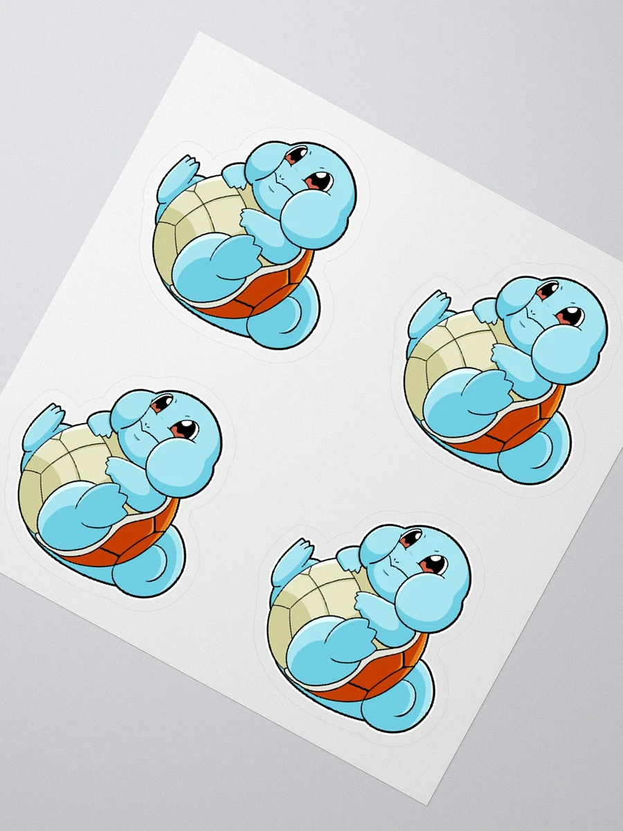 Chubby Squirtle Sticker Sheet product image (2)