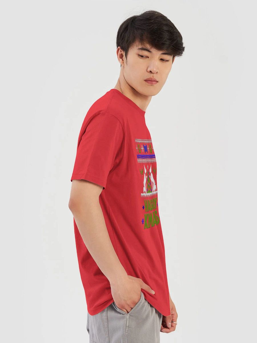 T-Shirt - "WAGGY XMAS" Green Print product image (6)