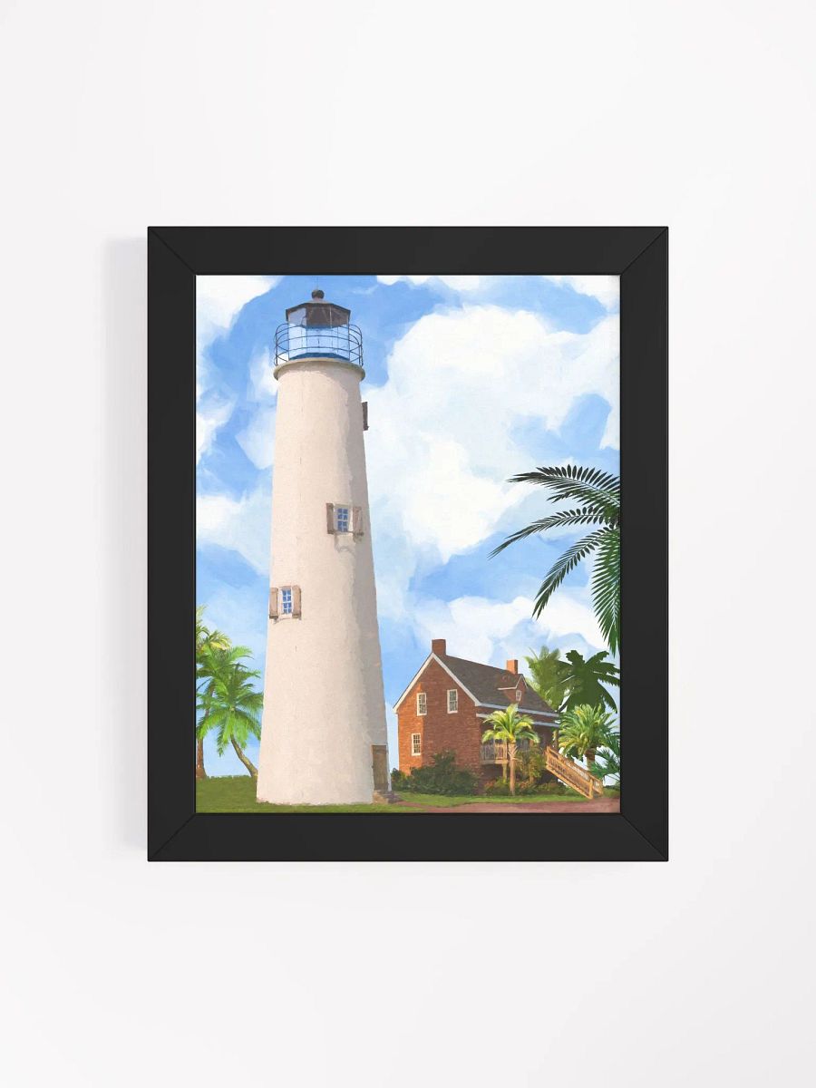 St. George Island Lighthouse – Florida Framed Poster product image (72)