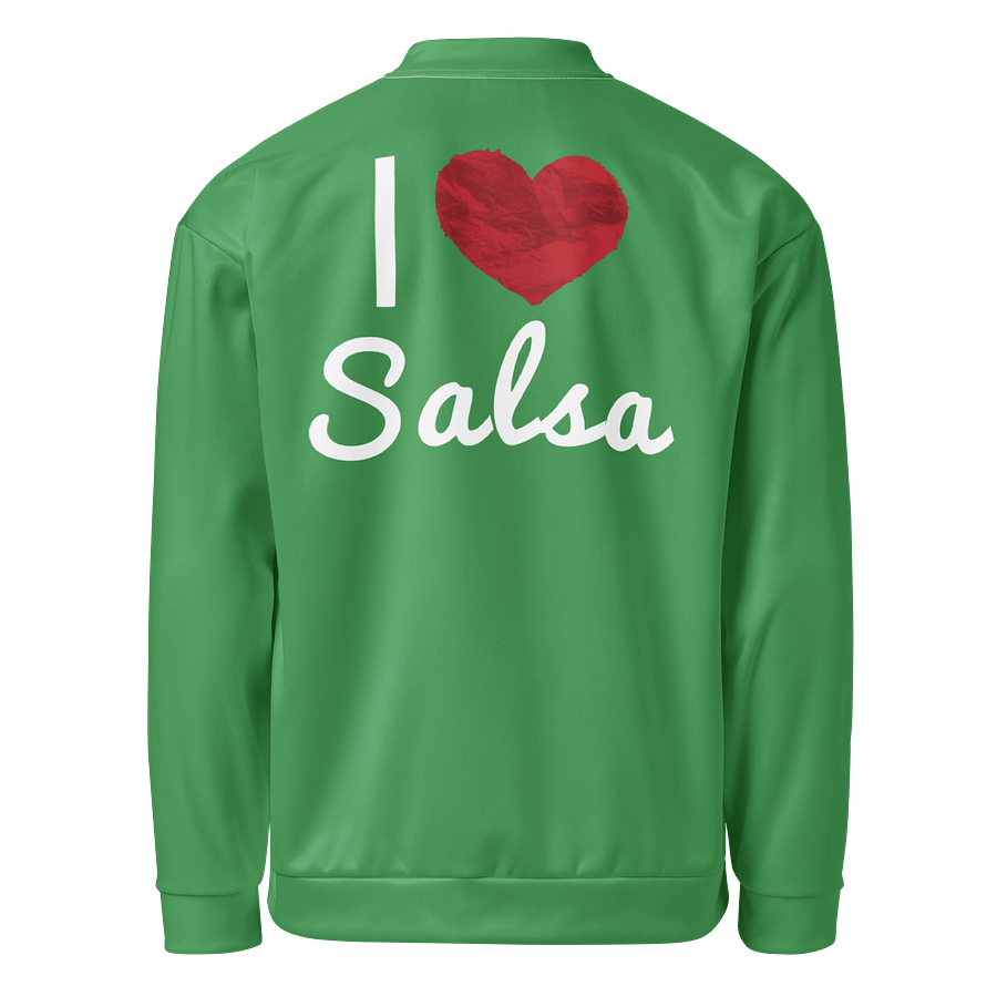I Love Salsa - Chamarra Bomber Verde All-Over Print Green product image (3)