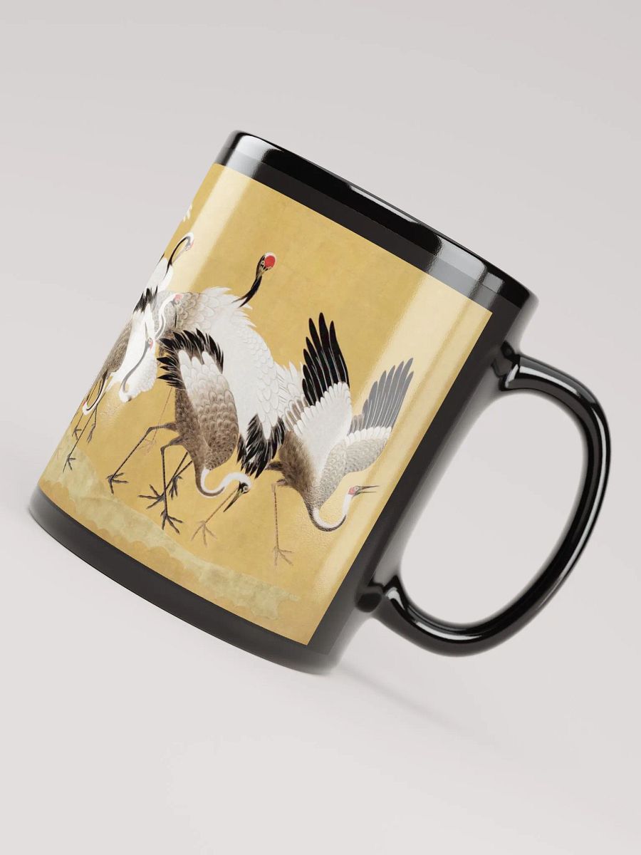 Golden Crane Elegance Mug product image (8)