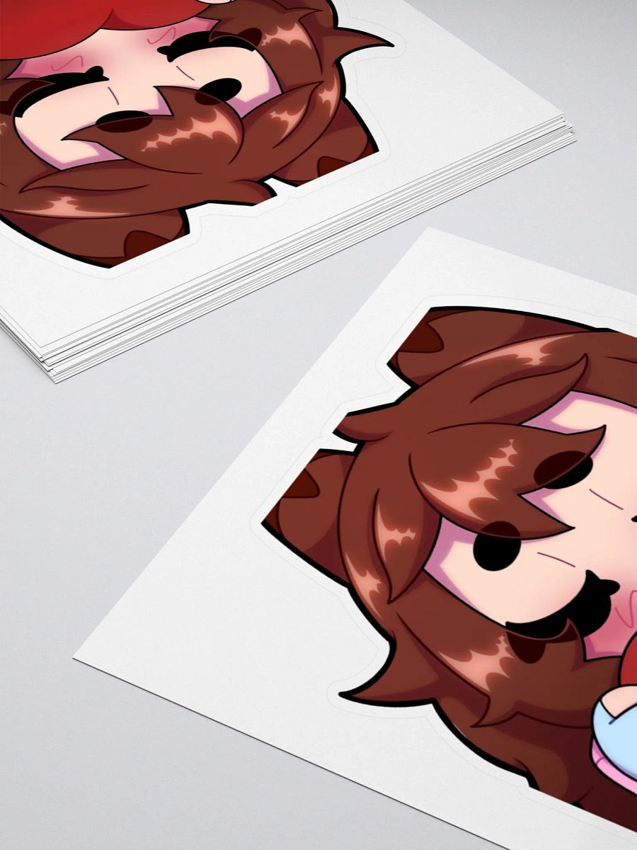 Wolfy Love Sticker product image (4)