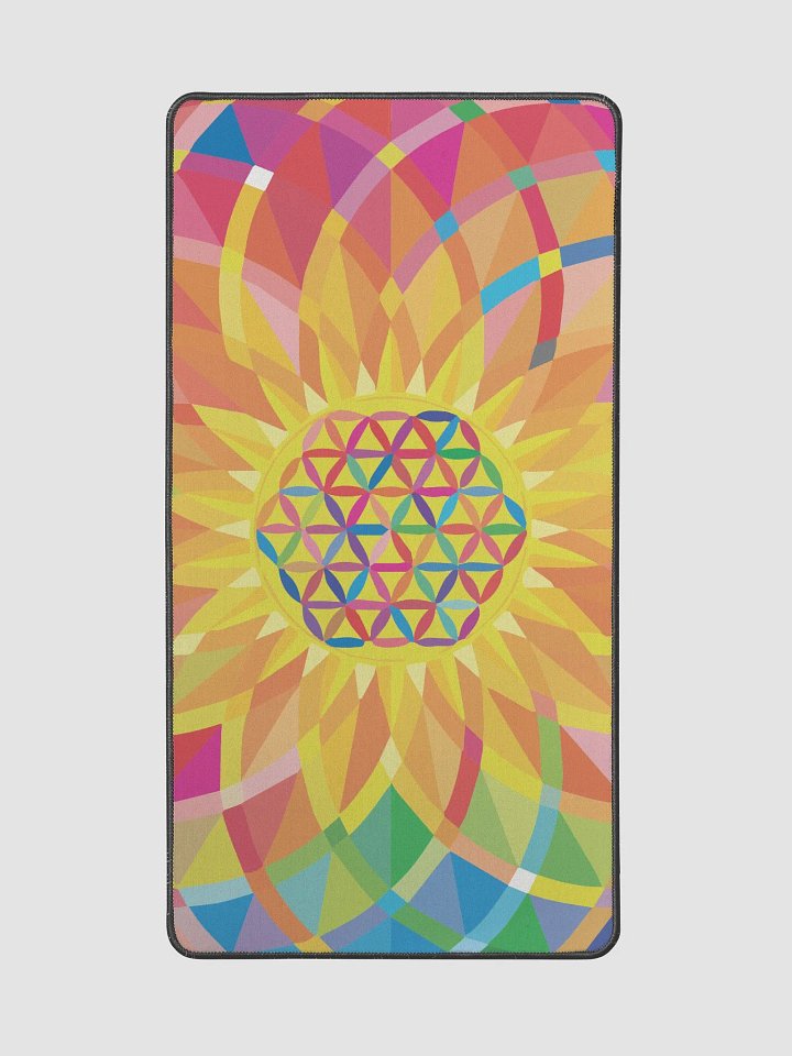 SACRED GEOMETRY VORTEX • desk mat product image (2)