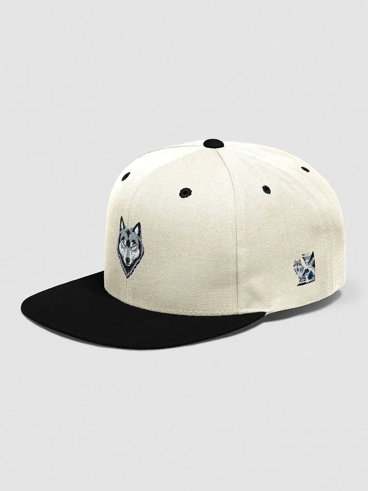 Geometric Wolf Snapback Cap product image (64)